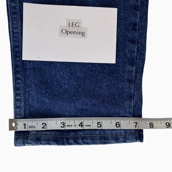 Wrangler Women 10 Vintage 90 High-Waisted Relaxed Fit Tapered Leg Stretch Jeans - Picture 11 of 14